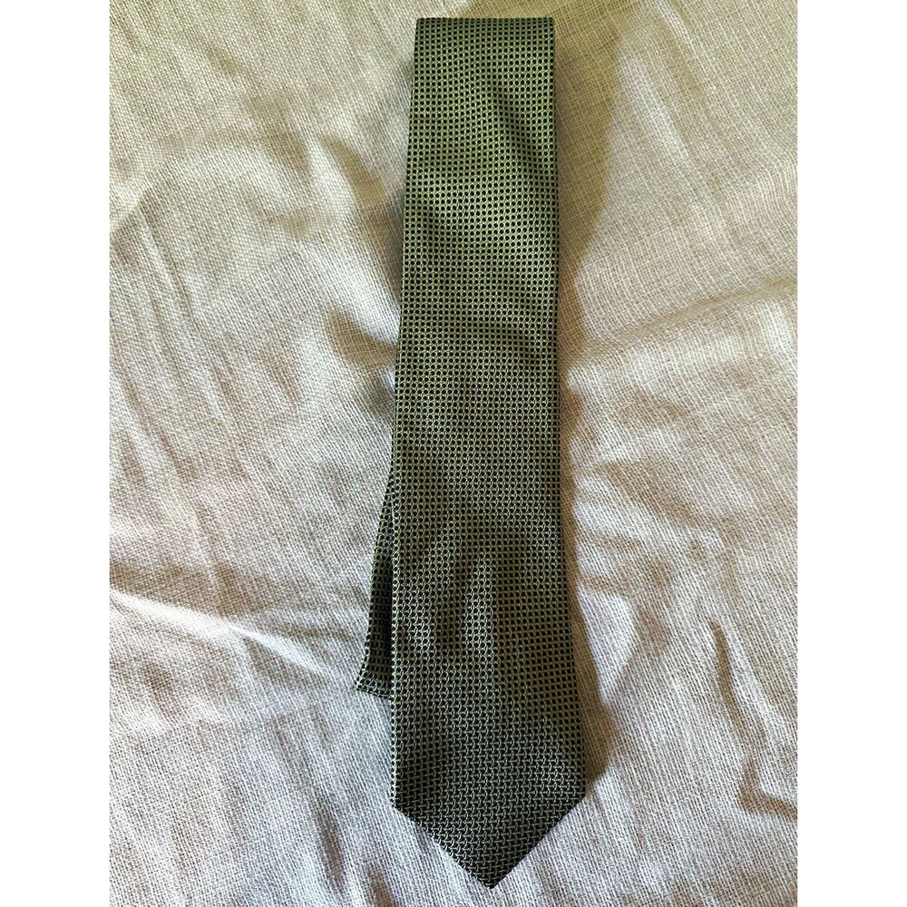 NWT Jos. A. Bank Signature Collection Green Neat Necktie